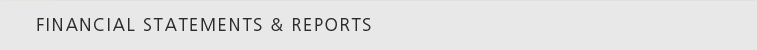 Financial Statements
